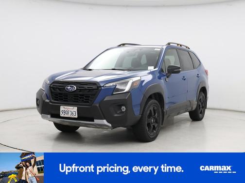 Blue 2022 Subaru Forester Wilderness