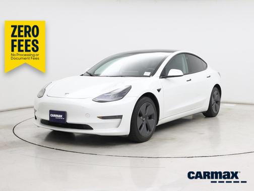 White 2022 Tesla Model 3