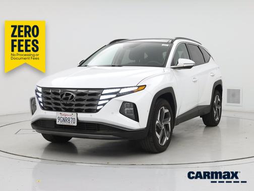 White 2023 Hyundai TUCSON Limited