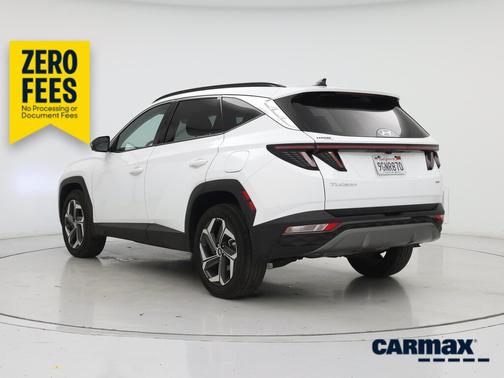 White 2023 Hyundai TUCSON Limited