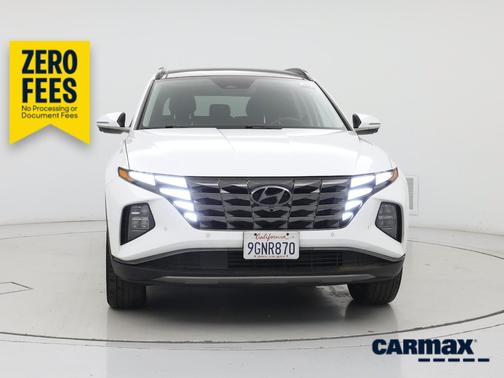 White 2023 Hyundai TUCSON Limited