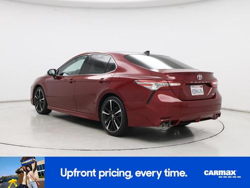 Red 2018 Toyota Camry XSE