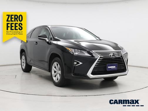 Black 2017 Lexus RX 350