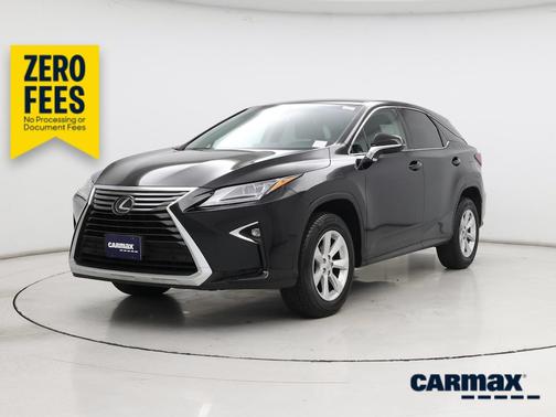Black 2017 Lexus RX 350