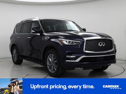 Blue 2024 INFINITI QX80 Luxe