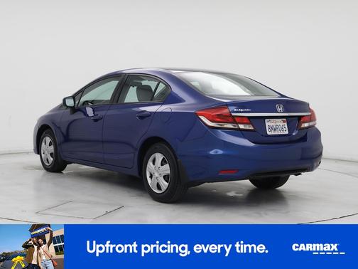 Blue 2015 Honda Civic LX