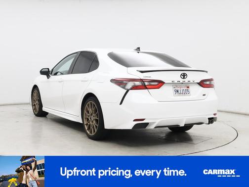 White 2024 Toyota Camry SE Night Shade