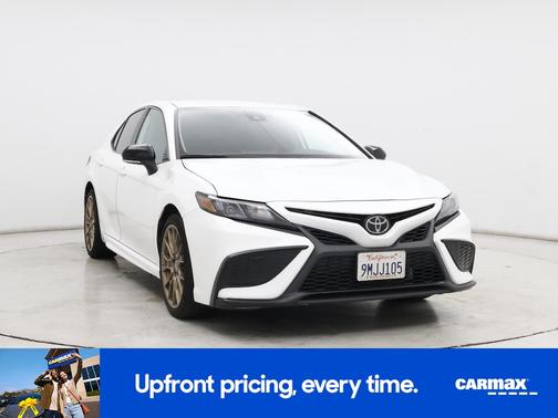 White 2024 Toyota Camry SE Night Shade