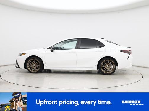 White 2024 Toyota Camry SE Night Shade
