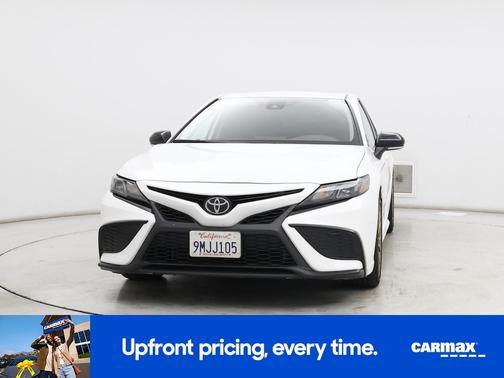White 2024 Toyota Camry SE Night Shade