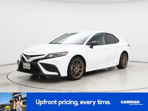 White 2024 Toyota Camry SE Night Shade