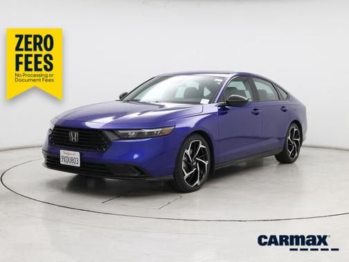 Blue 2025 Honda Accord Hybrid Sport-L