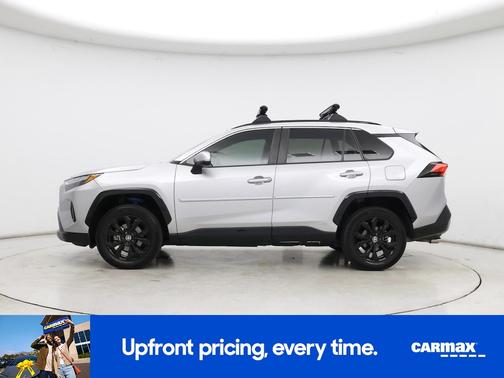 Silver 2022 Toyota RAV4 Hybrid SE
