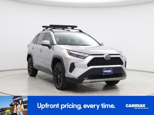 Silver 2022 Toyota RAV4 Hybrid SE