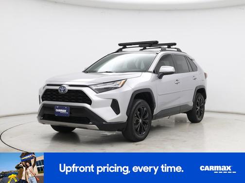 Silver 2022 Toyota RAV4 Hybrid SE