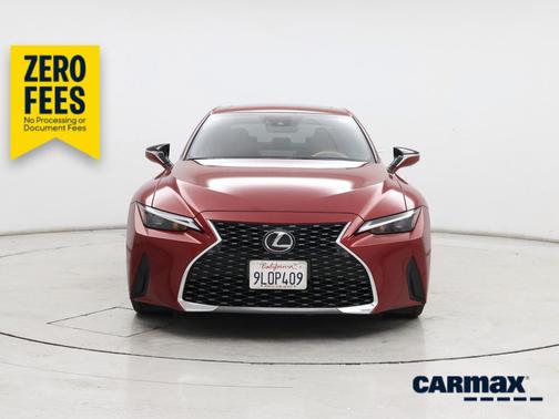 Red 2023 Lexus IS 300