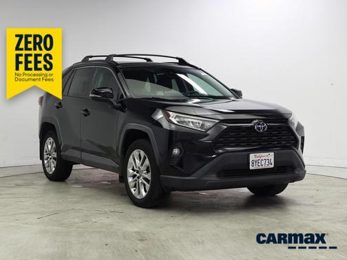 Black 2021 Toyota RAV4 XLE Premium