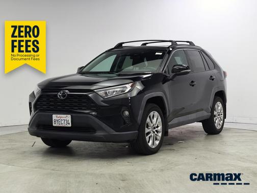 Black 2021 Toyota RAV4 XLE Premium