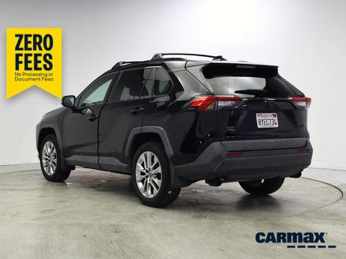 Black 2021 Toyota RAV4 XLE Premium