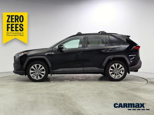 Black 2021 Toyota RAV4 XLE Premium