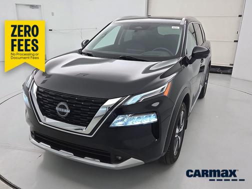 Black 2022 Nissan Rogue Platinum