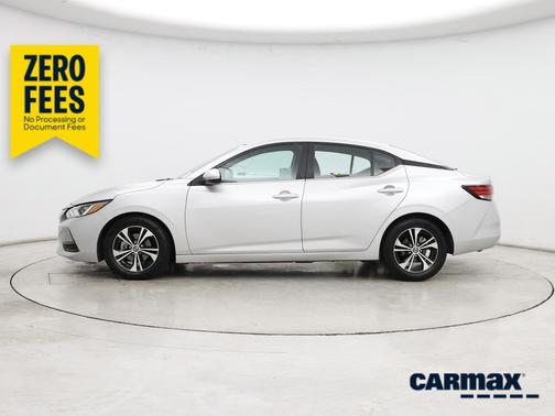 Silver 2021 Nissan Sentra SV