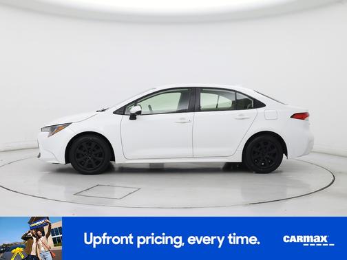 White 2022 Toyota Corolla LE
