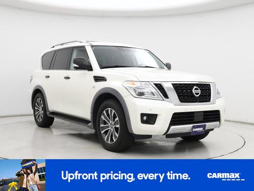 White 2018 Nissan Armada SL