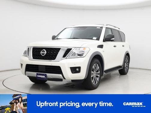 White 2018 Nissan Armada SL