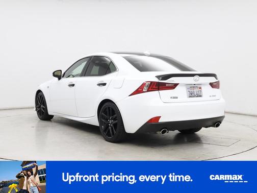 White 2015 Lexus IS 250 Crafted Line