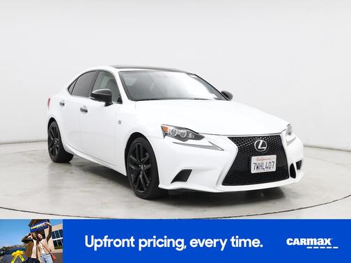 White 2015 Lexus IS 250 Crafted Line