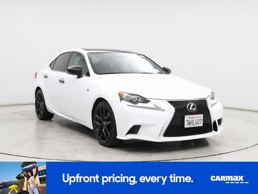 White 2015 Lexus IS 250 Crafted Line