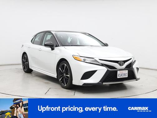 White 2020 Toyota Camry XSE