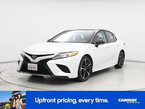 White 2020 Toyota Camry XSE
