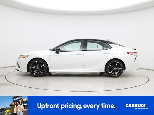 White 2020 Toyota Camry XSE