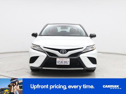 White 2020 Toyota Camry XSE