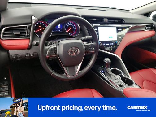 White 2020 Toyota Camry XSE