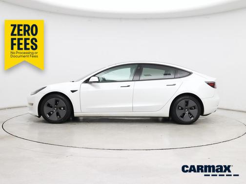 White 2021 Tesla Model 3 Long Range