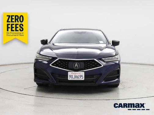 Blue 2021 Acura TLX Technology