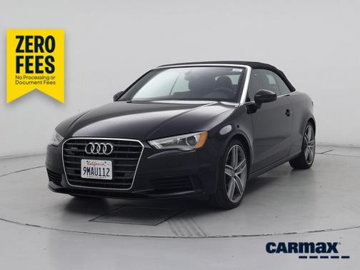 Black 2015 Audi A3 Premium Plus