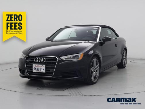 Black 2015 Audi A3 Premium Plus