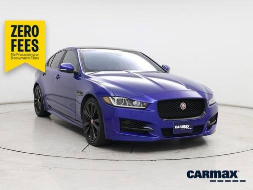 Blue 2017 Jaguar XE R-Sport
