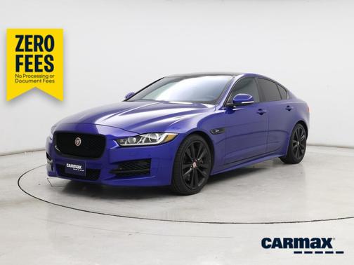 Blue 2017 Jaguar XE R-Sport