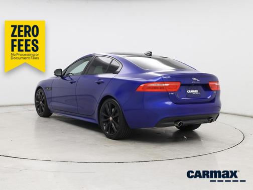 Blue 2017 Jaguar XE R-Sport