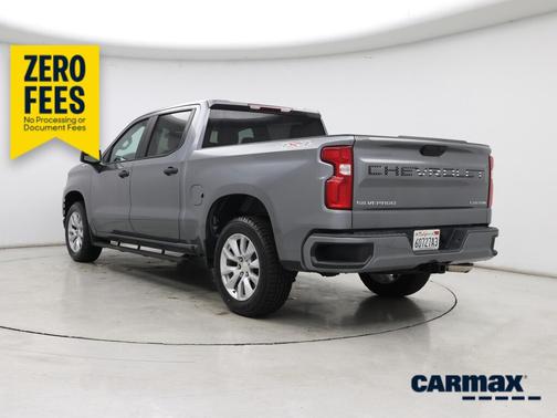 Gray 2020 Chevrolet Silverado 1500 Custom