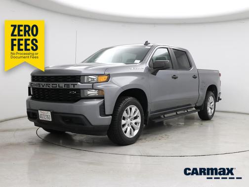 Gray 2020 Chevrolet Silverado 1500 Custom