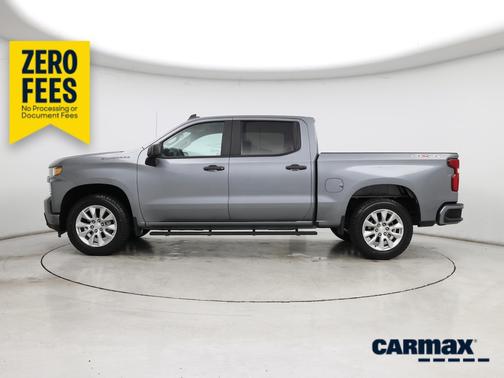 Gray 2020 Chevrolet Silverado 1500 Custom