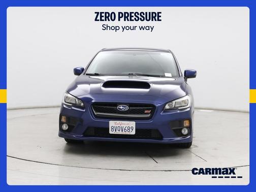 Blue 2015 Subaru WRX STI Limited