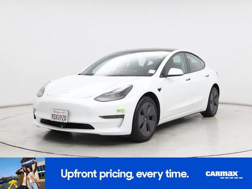 White 2023 Tesla Model 3