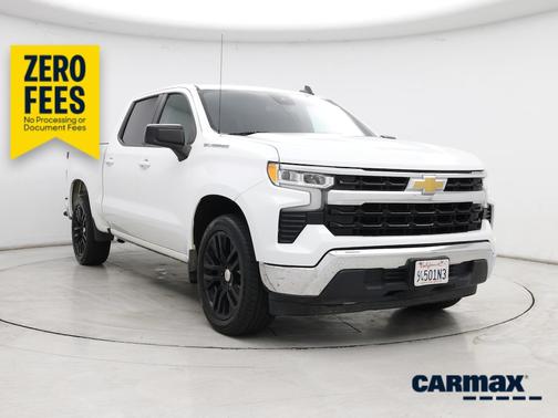 White 2022 Chevrolet Silverado 1500 LT